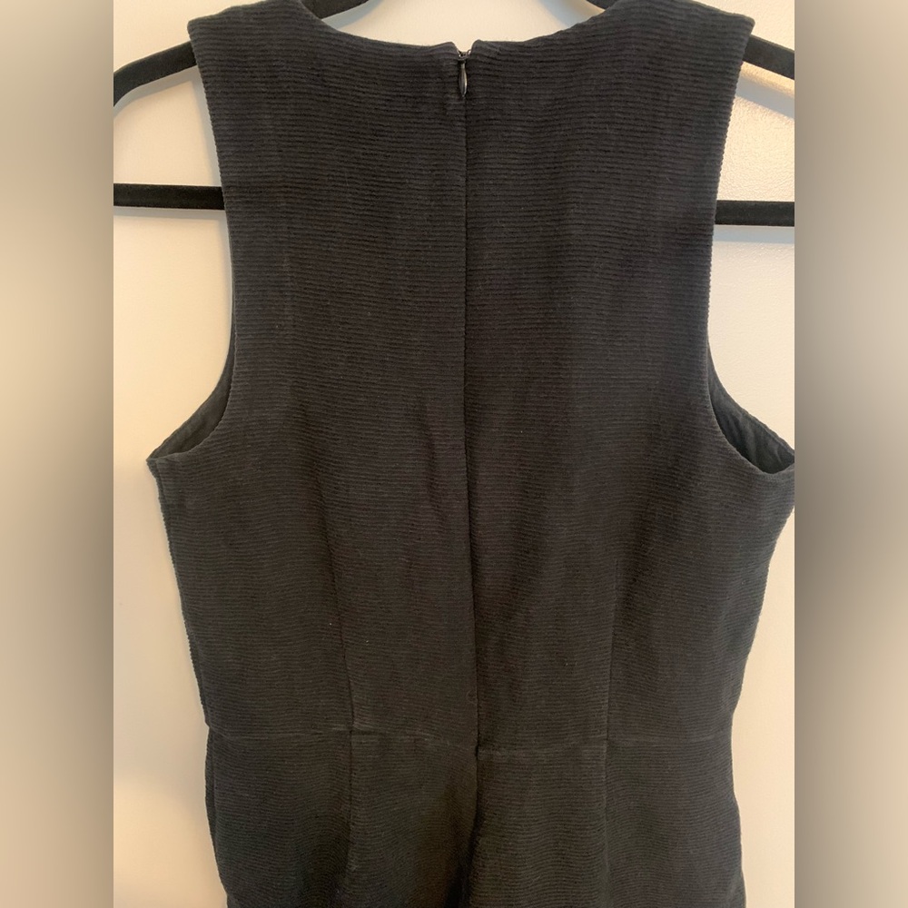 Madewell Texture & Thread Black Wide-Leg Jumpsuit, Womens Size Small - Picture 11 of 13